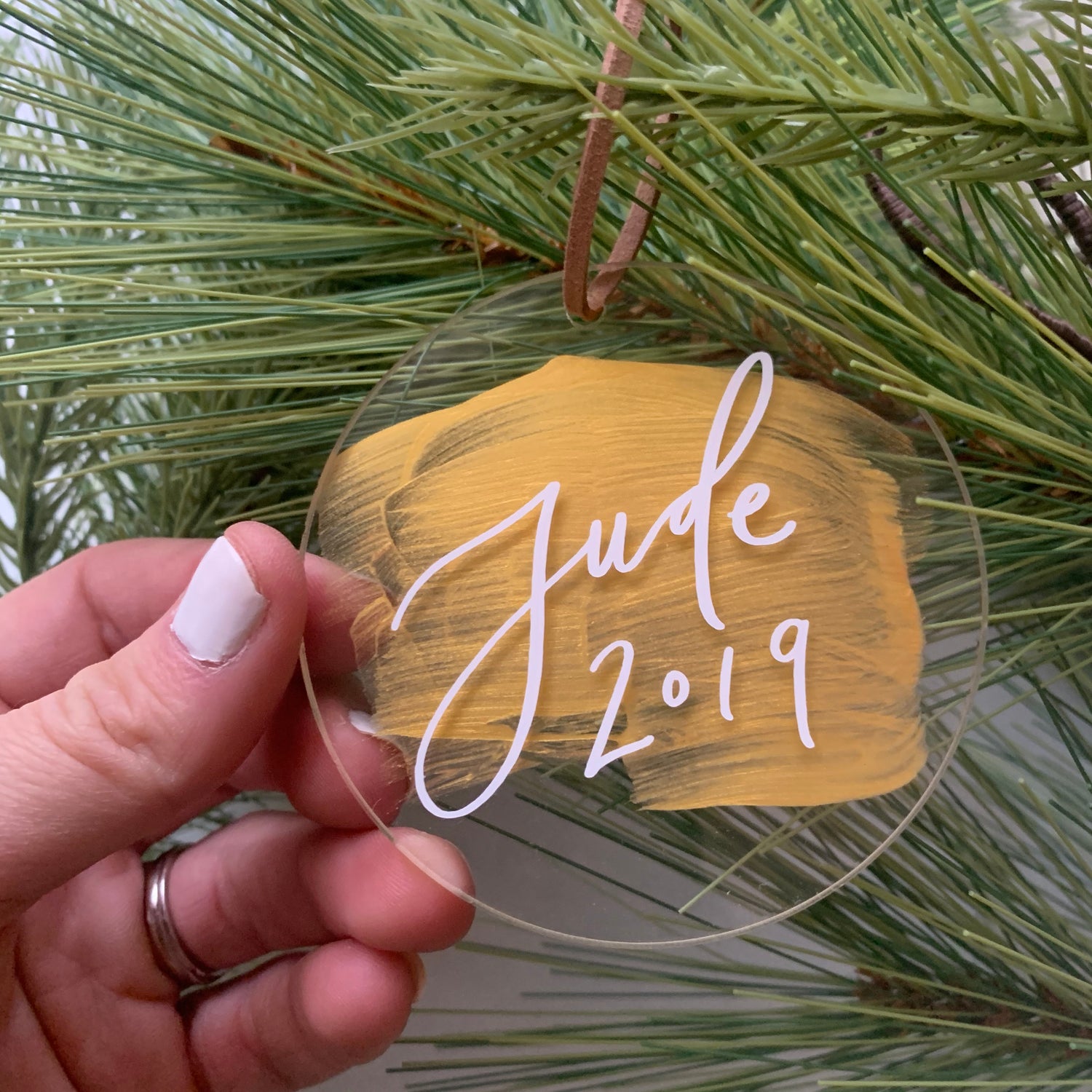 Personalized Acrylic Ornament